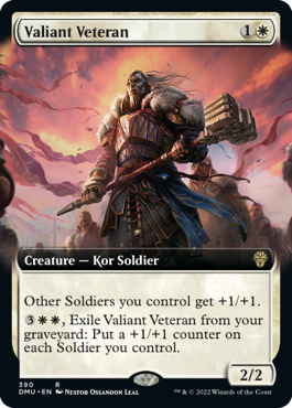 Valiant Veteran - Vista detallada 1 de Magic México | Hydra