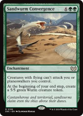 Sandwurm Convergence - Magic: The Gathering - DSC Near Mint Inglés