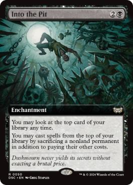 Into the Pit - Magic: The Gathering - DSC Near Mint Inglés