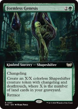 Formless Genesis - Magic: The Gathering - DSC Near Mint Inglés