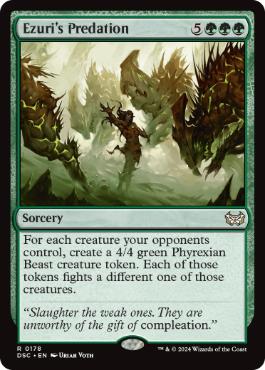 Ezuri's Predation - Magic: The Gathering - DSC Near Mint Inglés
