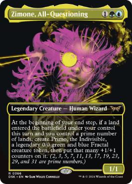 Zimone, All-Questioning - Magic: The Gathering - DSK-BF Near Mint Inglés