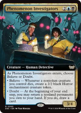 Phenomenon Investigators - Magic: The Gathering - DSC Near Mint Inglés