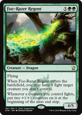 Foe-Razer Regent - Magic: The Gathering - Tarkir Dragonfury Near Mint Inglés