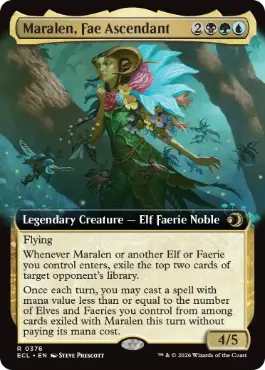 Maralen, Fae Ascendant - Vista detallada 1 de Magic México | Hydra