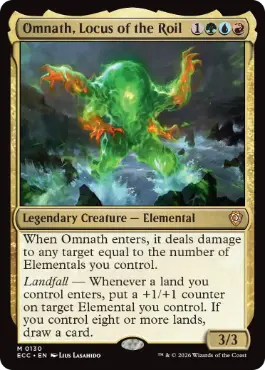 Omnath, Locus of the Roil - Magic: The Gathering - ECC Near Mint Inglés