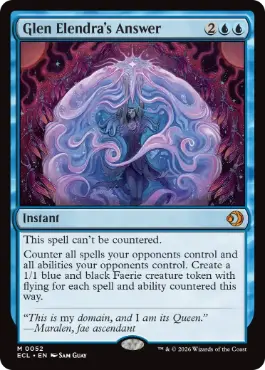 Glen Elendra's Answer - Magic: The Gathering - ECL Near Mint Inglés