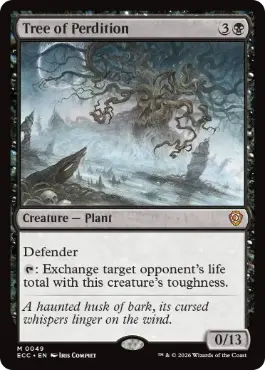 Tree of Perdition - Magic: The Gathering - ECC Near Mint Inglés