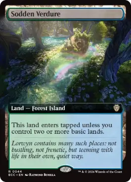 Sodden Verdure - Magic: The Gathering - ECC Near Mint Inglés