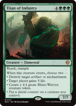 Titan of Industry - Magic: The Gathering - ECC Near Mint Inglés