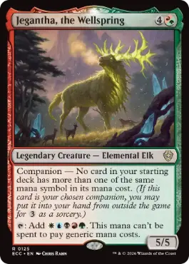 Jegantha, the Wellspring - Magic: The Gathering - ECC Near Mint Inglés