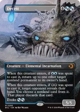 Deceit - Magic: The Gathering - ECL-BF Near Mint Inglés