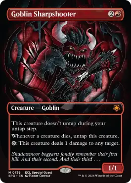 Goblin Sharpshooter - Magic: The Gathering - SPG Near Mint Inglés