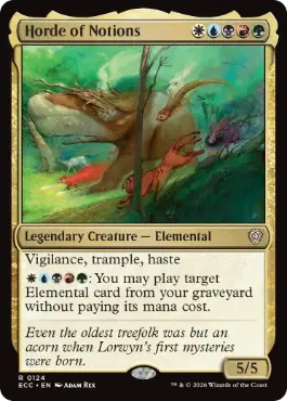 Horde of Notions - Magic: The Gathering - ECC Near Mint Inglés