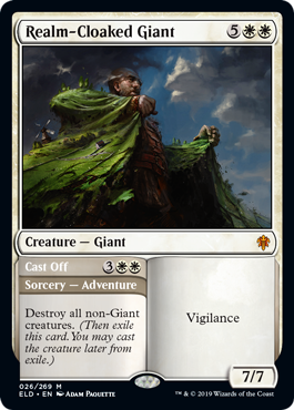 Realm-Cloaked Giant - Magic: The Gathering - ELD Near Mint Inglés