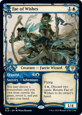 Fae of Wishes - Magic: The Gathering - ELD-BF Near Mint Inglés