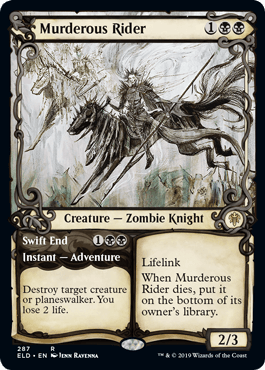 Murderous Rider - Magic: The Gathering - ELD-BF Near Mint Inglés