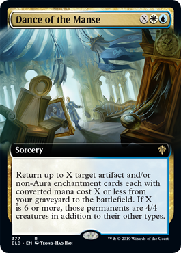 Dance of the Manse - Magic: The Gathering - ELD-BF Near Mint Inglés