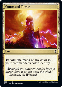 Command Tower - Magic: The Gathering - ELD Near Mint Inglés