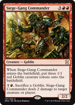 Siege-Gang Commander - Vista detallada 1 de Magic México | Hydra