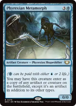 Phyrexian Metamorph - Magic: The Gathering - EOC Near Mint Inglés