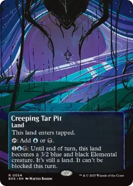 Creeping Tar Pit - Magic: The Gathering - EOS Near Mint Inglés
