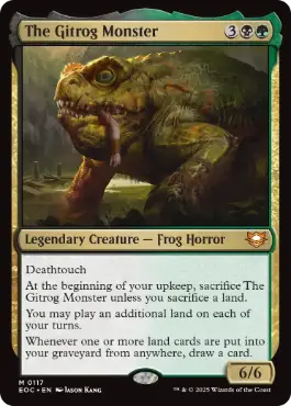 The Gitrog Monster - Magic: The Gathering - EOC Near Mint Inglés