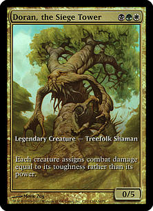 Doran, the Siege Tower - Magic: The Gathering - Game Day Promos Near Mint Inglés