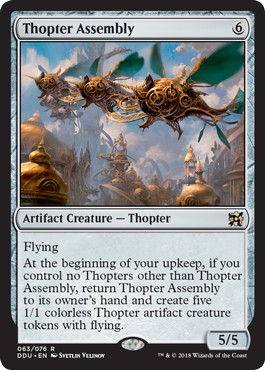 Thopter Assembly - Magic: The Gathering - EvI Near Mint Japonés