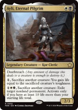 Ayli, Eternal Pilgrim - Magic: The Gathering - FDN Near Mint Inglés