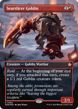 Searslicer Goblin - Magic: The Gathering - FDN-BF Near Mint Inglés