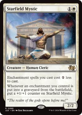 Starfield Mystic - Magic: The Gathering - J25 Near Mint Inglés