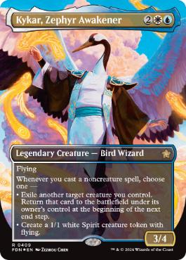 Kykar, Zephyr Awakener - Magic: The Gathering - FDN-BF Near Mint Inglés