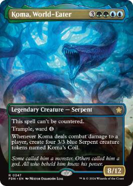 Koma, World-Eater - Vista detallada 1 de Magic México | Hydra