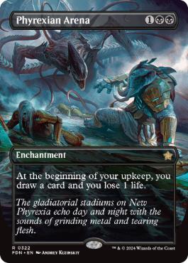 Phyrexian Arena - Magic: The Gathering - FDN-BF Near Mint Inglés
