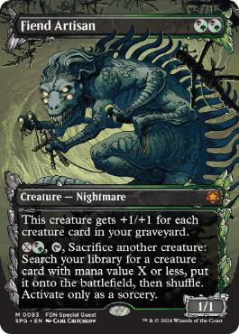 Fiend Artisan - Magic: The Gathering - SPG Near Mint Inglés