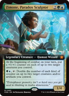 Zimone, Paradox Sculptor - Magic: The Gathering - FDN-BF Near Mint Inglés