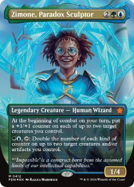 Zimone, Paradox Sculptor - Magic: The Gathering - FDN-BF Near Mint Inglés