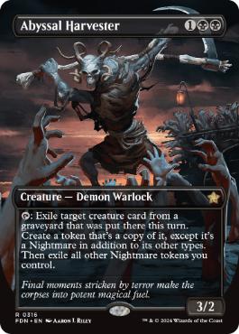 Abyssal Harvester - Vista detallada 1 de Magic México | Hydra