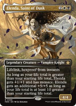 Elenda, Saint of Dusk - Magic: The Gathering - FDN-BF Near Mint Inglés
