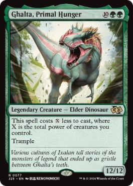 Ghalta, Primal Hunger - Magic: The Gathering - J25 Near Mint Inglés