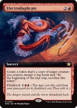 Electroduplicate - Magic: The Gathering - FDN-BF Near Mint Inglés