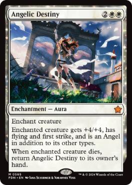 Angelic Destiny - Magic: The Gathering - FDN Near Mint Inglés