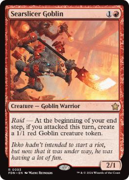 Searslicer Goblin - Magic: The Gathering - FDN Near Mint Inglés