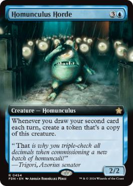 Homunculus Horde - Magic: The Gathering - FDN-BF Near Mint Inglés