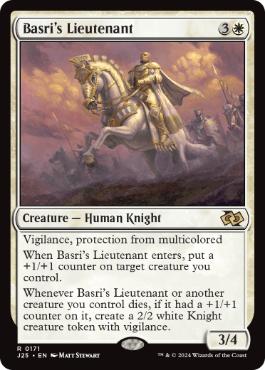 Basri's Lieutenant - Magic: The Gathering - J25 Near Mint Inglés