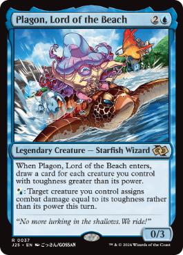Plagon, Lord of the Beach - Vista detallada 1 de Magic México | Hydra