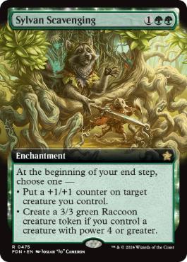 Sylvan Scavenging - Vista detallada 1 de Magic México | Hydra