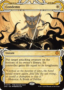 Condemn - Magic: The Gathering - SPG Near Mint Inglés