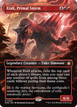 Etali, Primal Storm - Magic: The Gathering - FDN-BF Near Mint Inglés